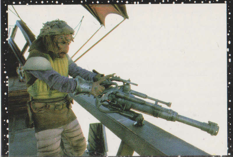 PANINI STAR WARS COLLECTABLE STICKER #129