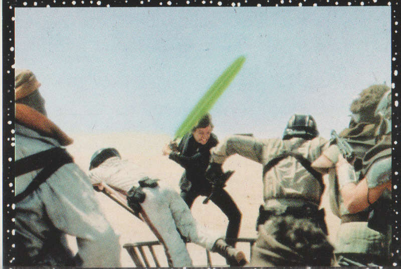 PANINI STAR WARS COLLECTABLE STICKER #128