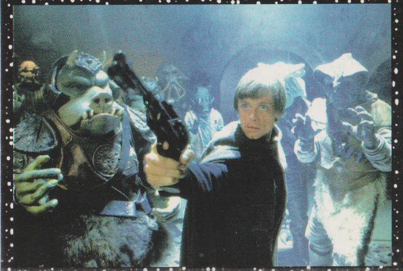 PANINI STAR WARS COLLECTABLE STICKER #123