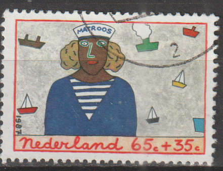 NETHERLANDS 1987 Child Care ULH SG 1517