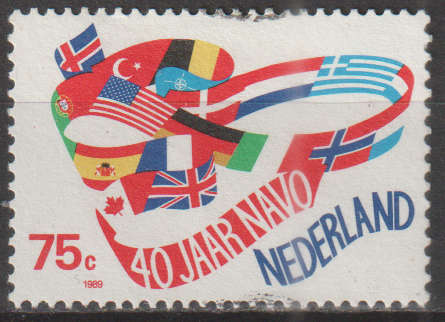 NETHERLANDS 1989 The 40th Anniversary of NATO ULH SG 1551