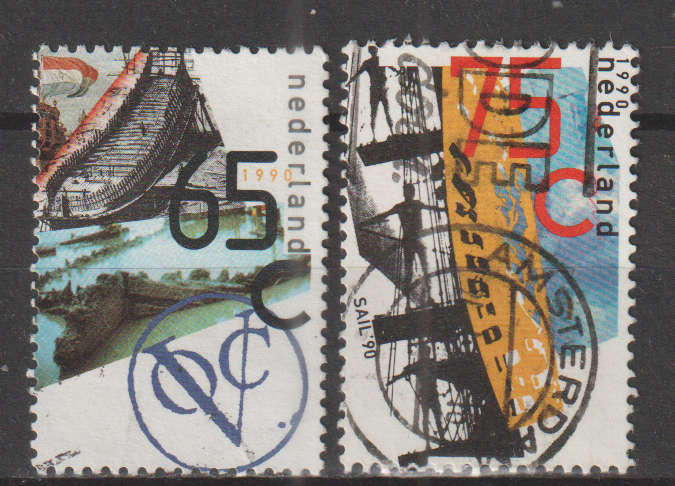 NETHERLANDS 1990 Navigation ULH SG 1579/80