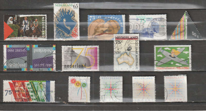 NETHERLANDS SELECTION BID PER STAMP TO TAKE ALL CARD EXCLUDED