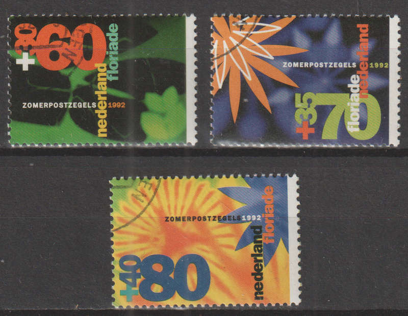 NETHERLANDS 1992 Summer stamps ULH SG 1639-41