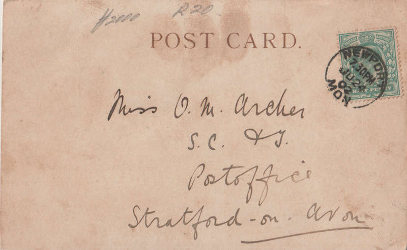 USED POST CARD