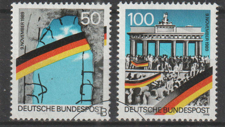GERMANY 1990 The 1st Anniversary of the Fall of the Wall UNH SG 2330/1