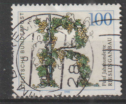 GERMANY 1990 The 500th Anniversary of the Viticulture of Riesling ULH SG 2298
