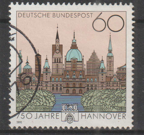 GERMANY 1991 The 750th Anniversary of Hannover UNH SG 2338