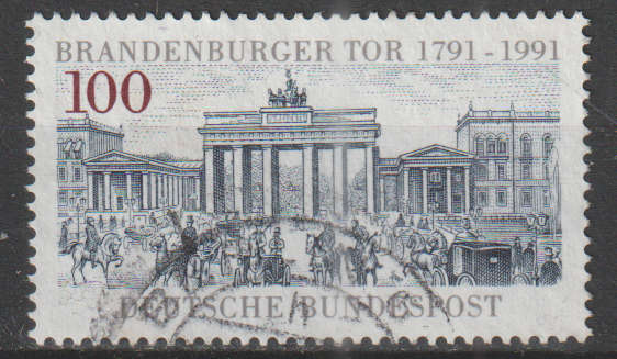 GERMANY 1991 The 200th Anniversary of the Brandenburger Tor UNH SG 2340