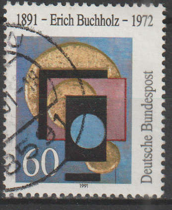 GERMANY 1991 The 100th Anniversary of the Birth of Erich Buchholz, Artist UNH SG 2339