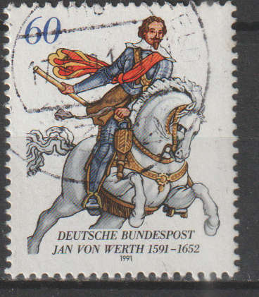 GERMANY 1991 The 400th Anniversary of the Death of Jan von Werth, General UNH SG 2355