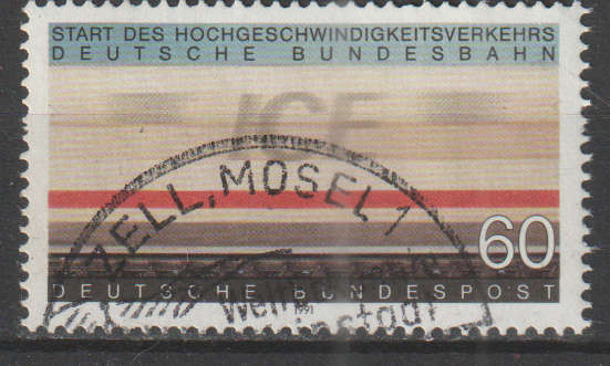 GERMANY 1991 The "Intercity-Express"-train UNH SG 2373