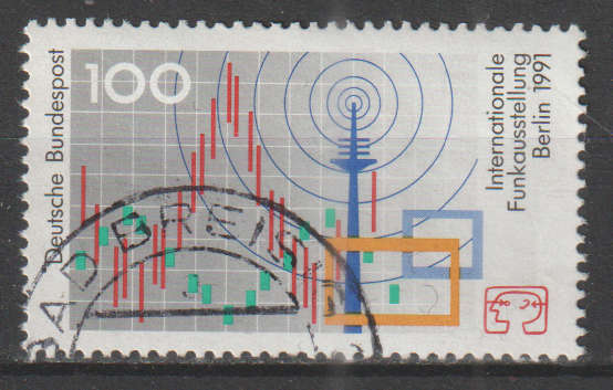 GERMANY 1991 Radio Exhibition in Berlin UNH SG 2406