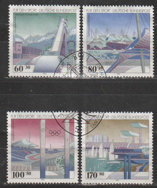 GERMANY 1993 Sports UNH SG 2499-2502