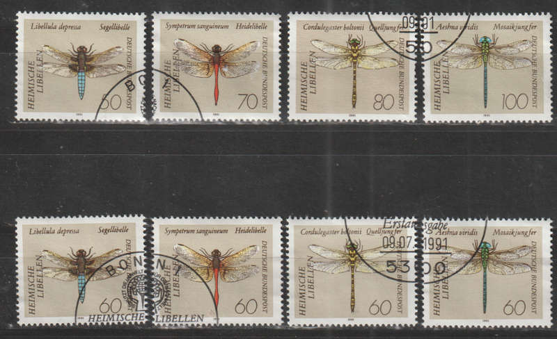 GERMANY 1991 Goldsmith UNH SG 2397-2404