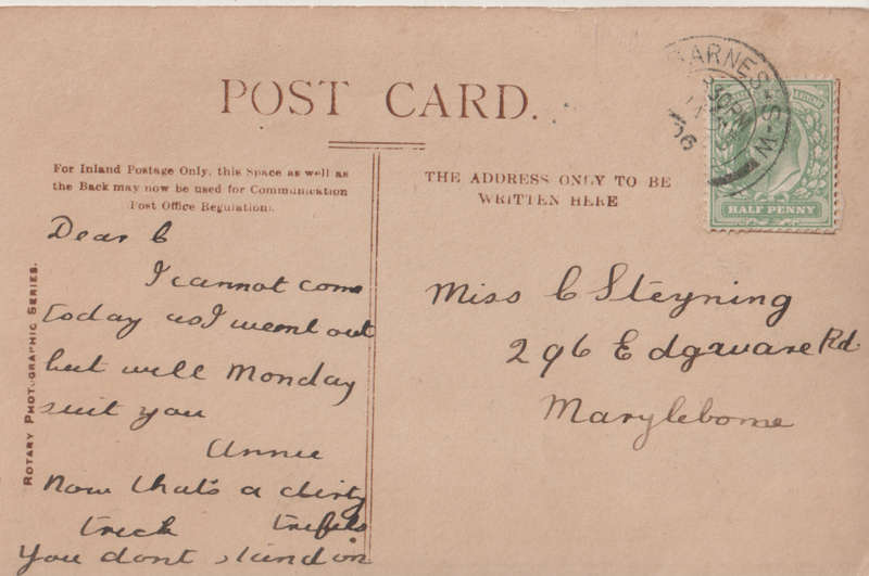 USED POST CARD