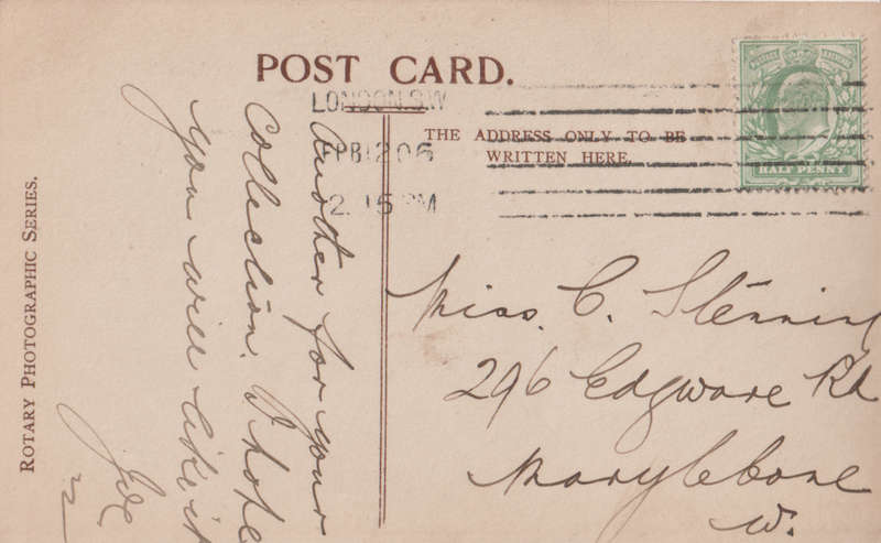 USED POST CARD