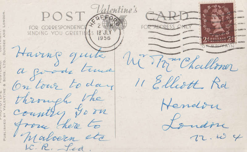 USED POST CARD