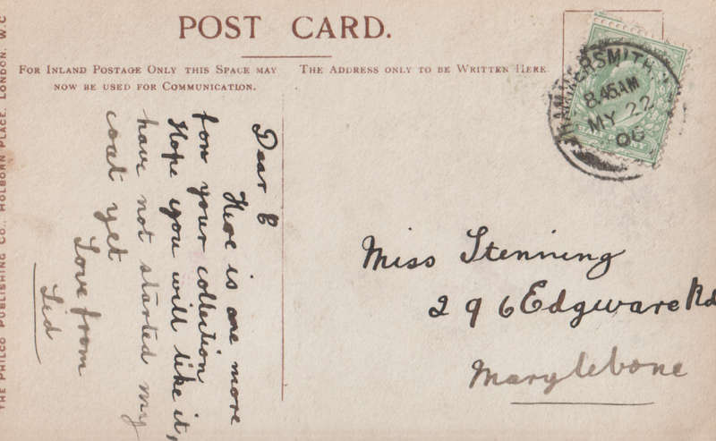 USED POST CARD