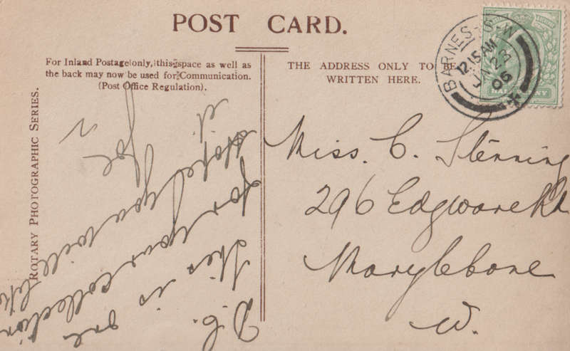 USED POST CARD