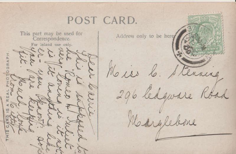 USED POST CARD