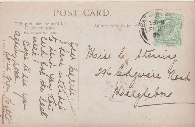 USED POST CARD