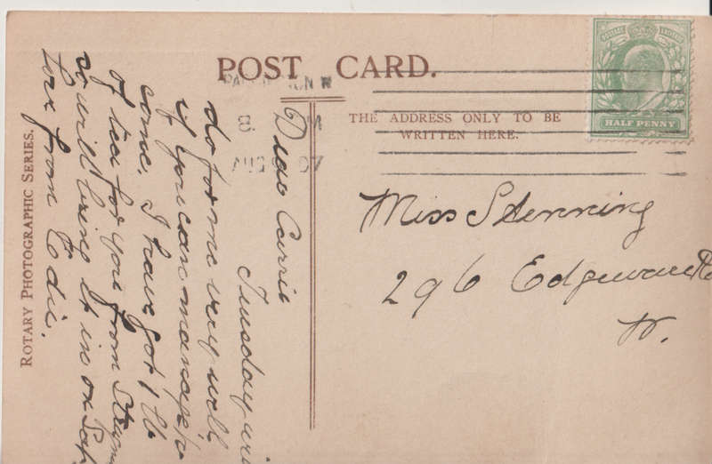 USED POST CARD