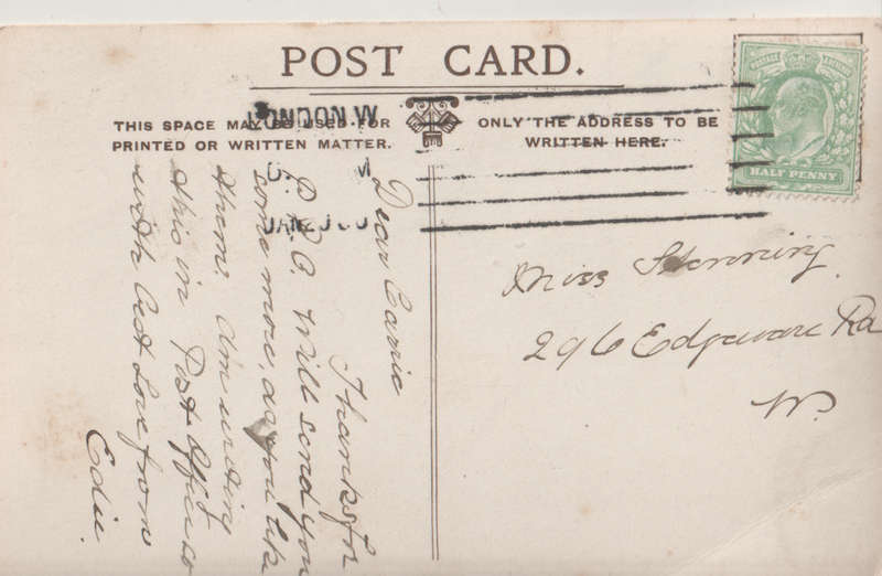 USED POST CARD