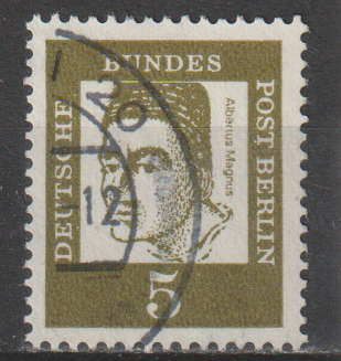 BERLIN 1961 -1962 Famous Germans ULH SG B194
