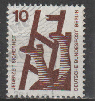 BERLIN 1971 Information about Accidents ULH SG B397