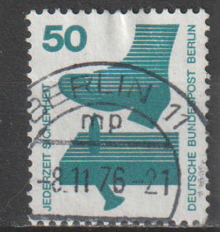 BERLIN 1971 Information about Accidents ULH SG B402