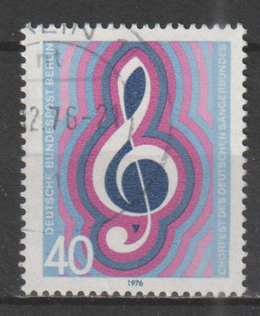 BERLIN 1976 Chorus Festival for German Song Societies UNH SG B506