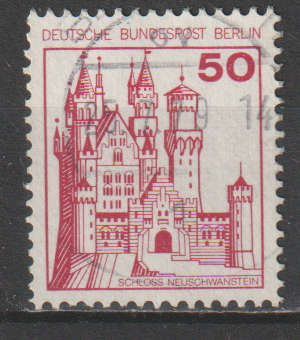 BERLIN 1977 Castles and Palaces UNH SG B520