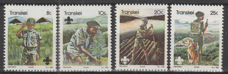 TRANSKEI 1982 The 75th Anniversary of Boy Scout Movement UMM
