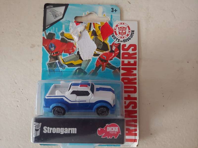 TRANSFORMERS DIE CAST TOY STRONGARM DICKIE TOYS