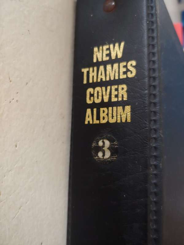 SG NEW THAMES COVER ALBUM 19 PAGES X 4 FDCS PLUS 4 PAGES LARGE FDCS 1 YEAR PACK SWA/NAMIBIA
