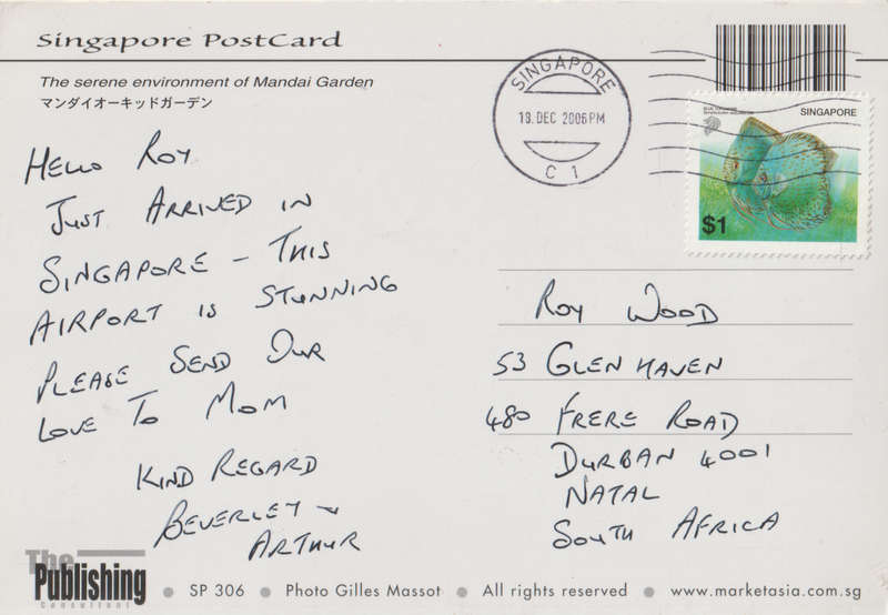 USED POST CARD