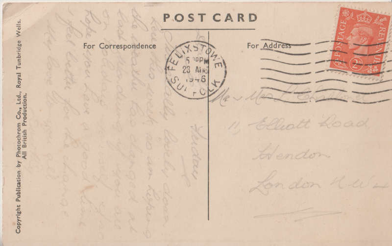 USED POST CARD