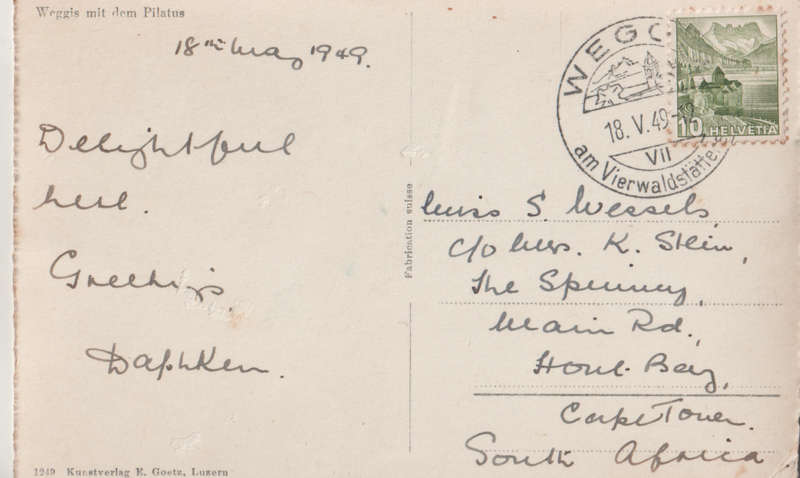 USED POST CARD