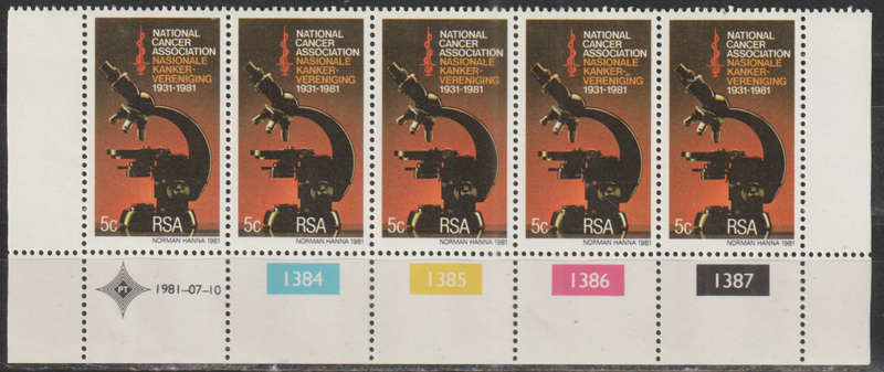 RSA 1981 The 50th Anniversary of National Cancer Association UMM