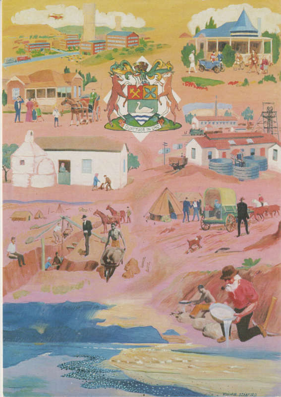 MINT POST CARD SA ROODEPOORT ART MUSEUM