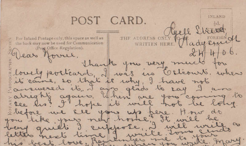 USED POST CARD