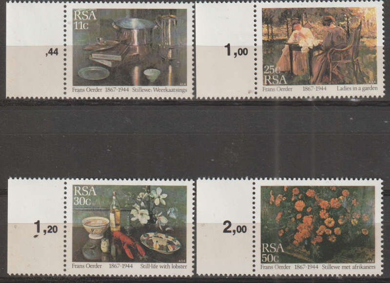RSA 1985 Paintings by Frans Oerder UMM SACC 582-5