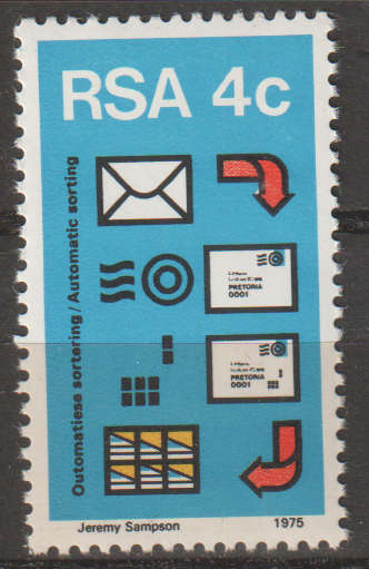 RSA 1975 Postal Mechanization UMM