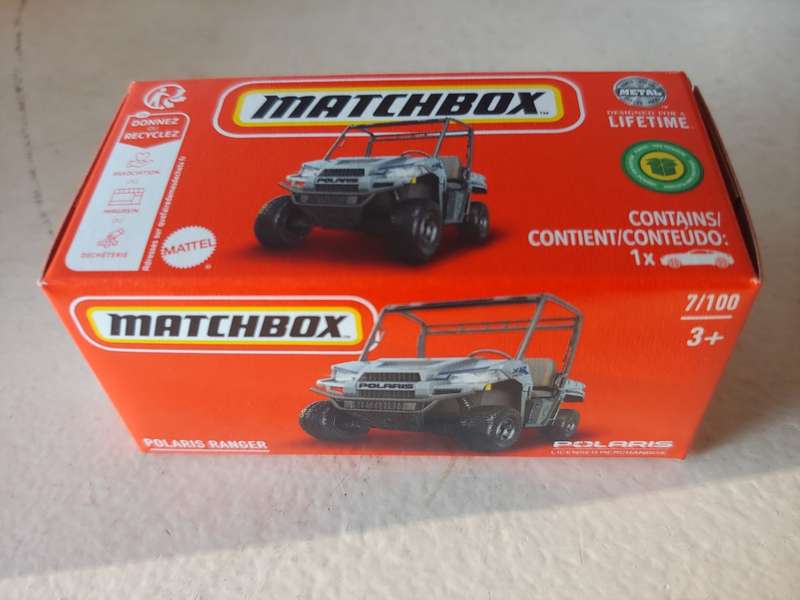 MATCHBOX POLARIS RANGER MINT IN SEALED BOX 7/100