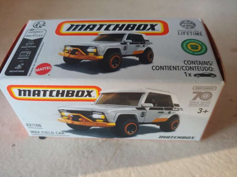 MATCHBOX MBX FIELD CAR MINT IN SEALED BOX 62/100