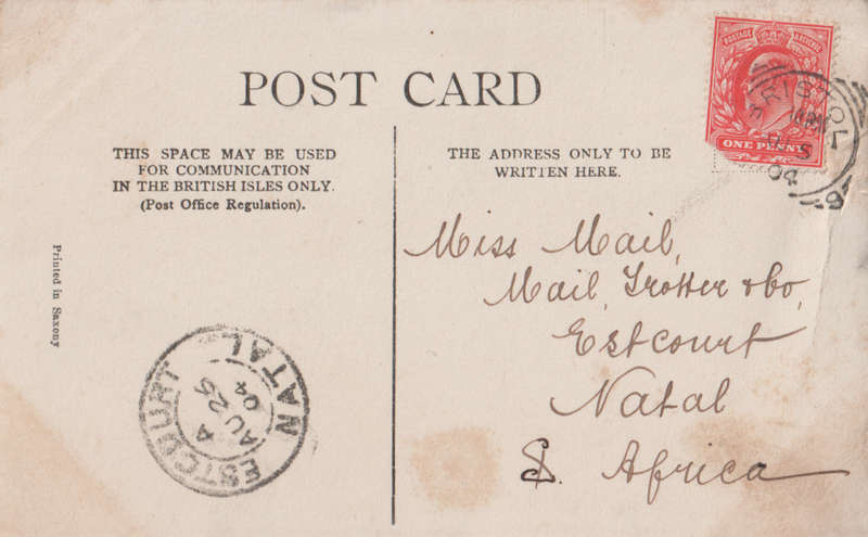 USED POST CARD
