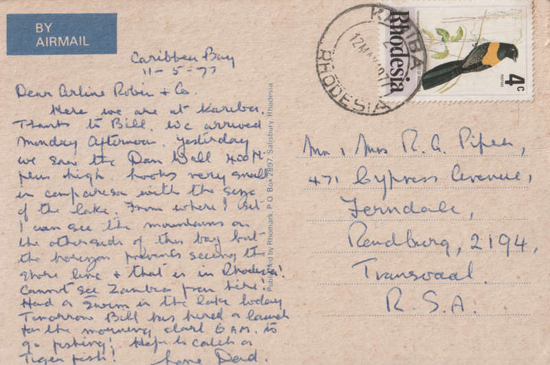 USED POST CARD