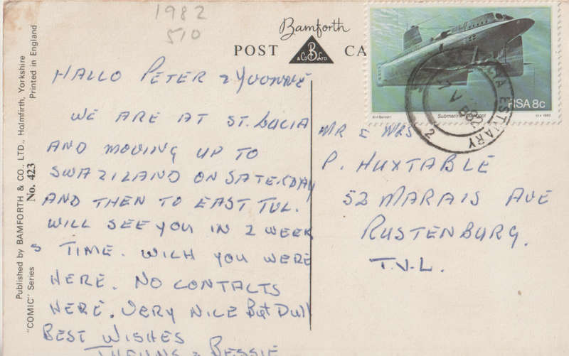USED POST CARD