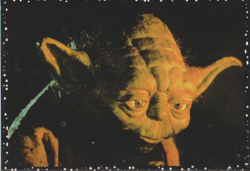 PANINI STAR WARS COLLECTABLE STICKER #V
